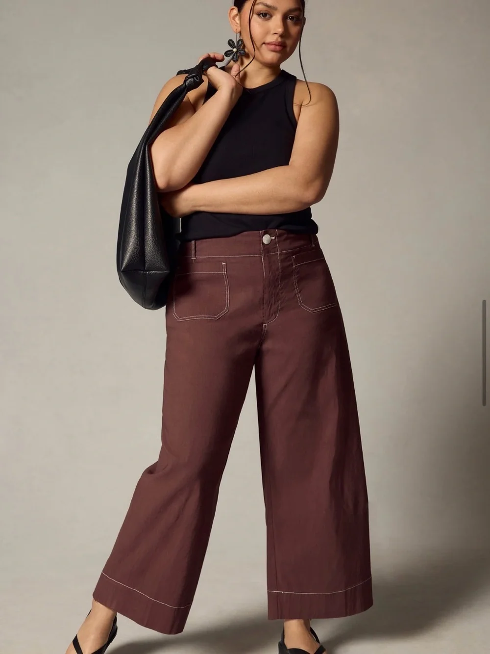 Collette Wide Leg Pants - TALL - Picture 6 of 11